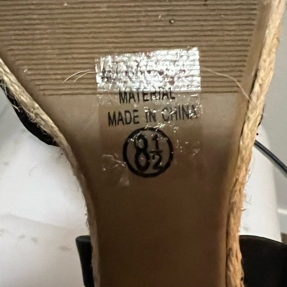 Wedge heel sandals - Picture 4 of 6